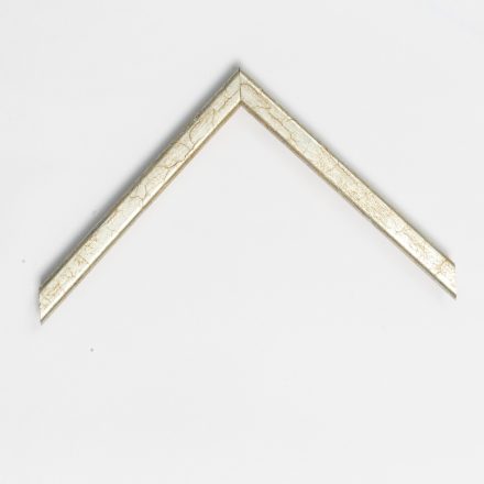 A30/36 - repedezett ezüst képkeretléc