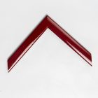 A34 G5 - magasfényű piros képkeretléc