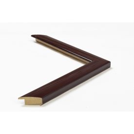 A34 G6 - magasfényű bordó képkeretléc