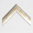 A56/36 - repedezett ezüst képkeretléc