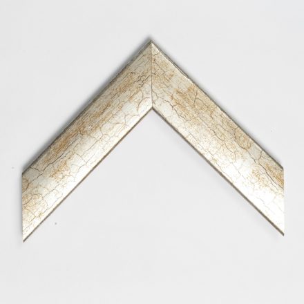 A56/36 - repedezett ezüst képkeretléc
