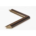 A570/1 - barna képkeretléc aranycsíkkal