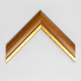 A778/3 - mustár képkeretléc aranycsíkkal