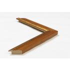 A779/3 - mustár képkeretléc aranycsíkkal