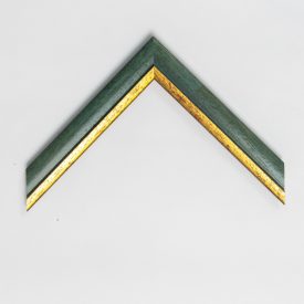 A779/6 - kék képkeretléc aranycsíkkal