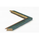 A779/6 - kék képkeretléc aranycsíkkal